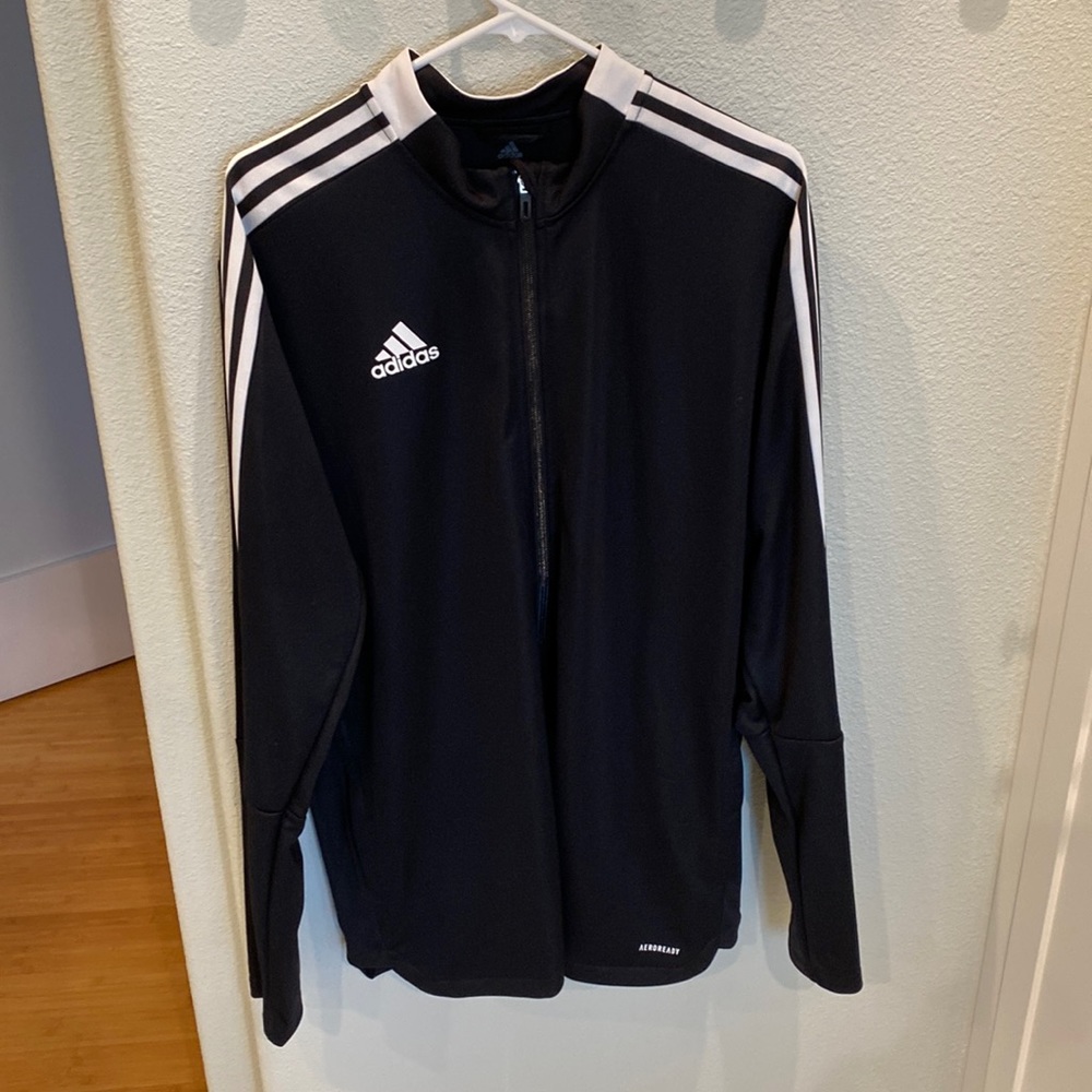 Black Adidas Tiro Jacket